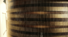Radiator with Cooling Fins